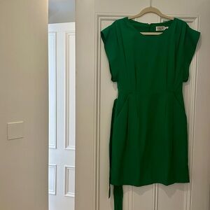 Eliza J Vibrant Green Mini Dress